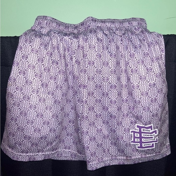 Size M Eric Emanuel Mesh Shorts - Picture 5 of 6